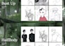 draw halfbody illustration for you